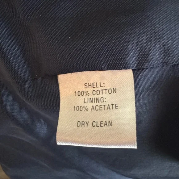 Ann Taylor Loft Navy Jacket With Gold Accents - Picture 4 of 4